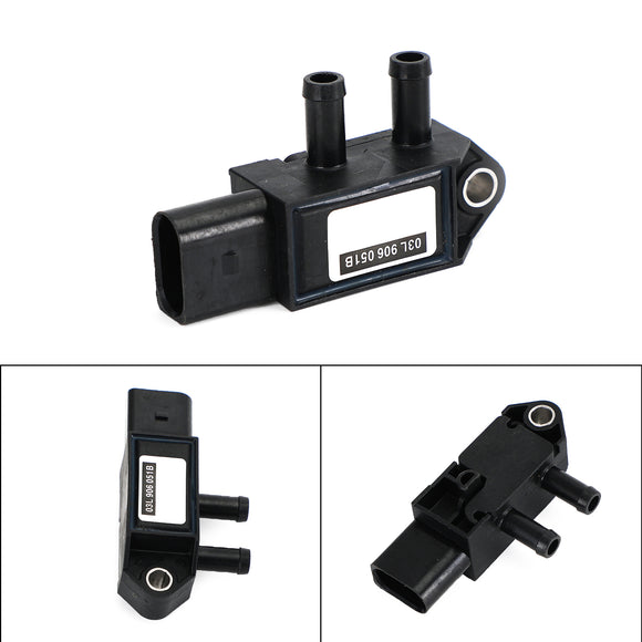 Volkswagen Audi DPF Differental Difference Intake Pressure Sensor 03L906051B Generic