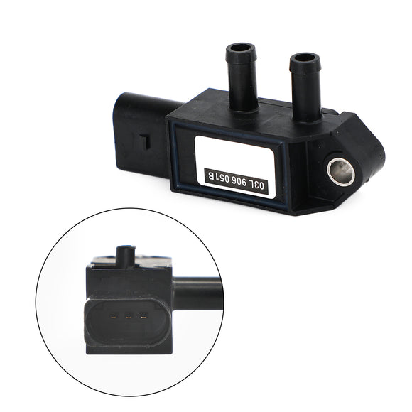 Volkswagen Audi DPF Differental Difference Intake Pressure Sensor 03L906051B Generic