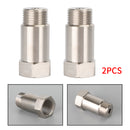 45mm M18x1.5 Bung Fix Check Engine Light Eliminator Oxygen O2 Sensor Adapter-12