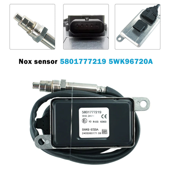 24V Nitrogen Oxide NOx Sensor 5801777219 5WK96720A For IVECO DAILY