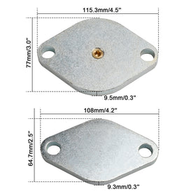 Dodge 2007-2009 Ram 2500 3500 4500 6.7L Diesel Cummins EGR Delete Kit - 0