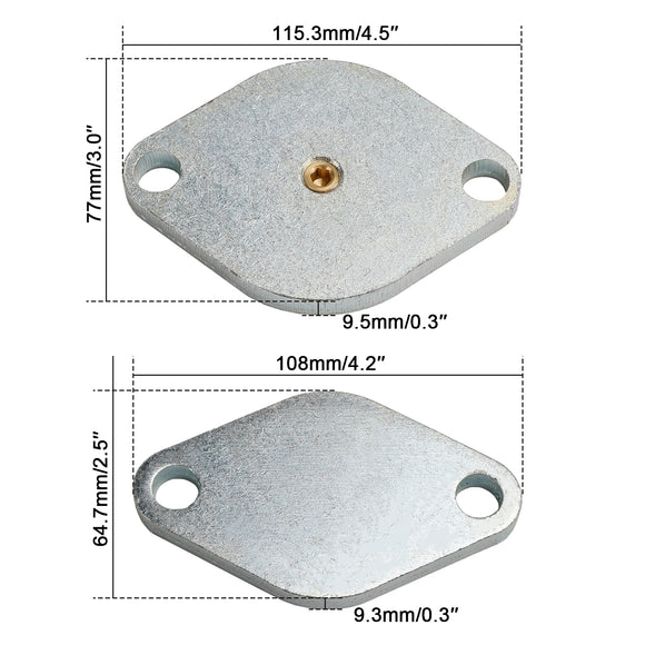 Dodge 2007–2009 Ram 2500 3500 4500 6,7 l Diesel Cummins EGR-Löschkit