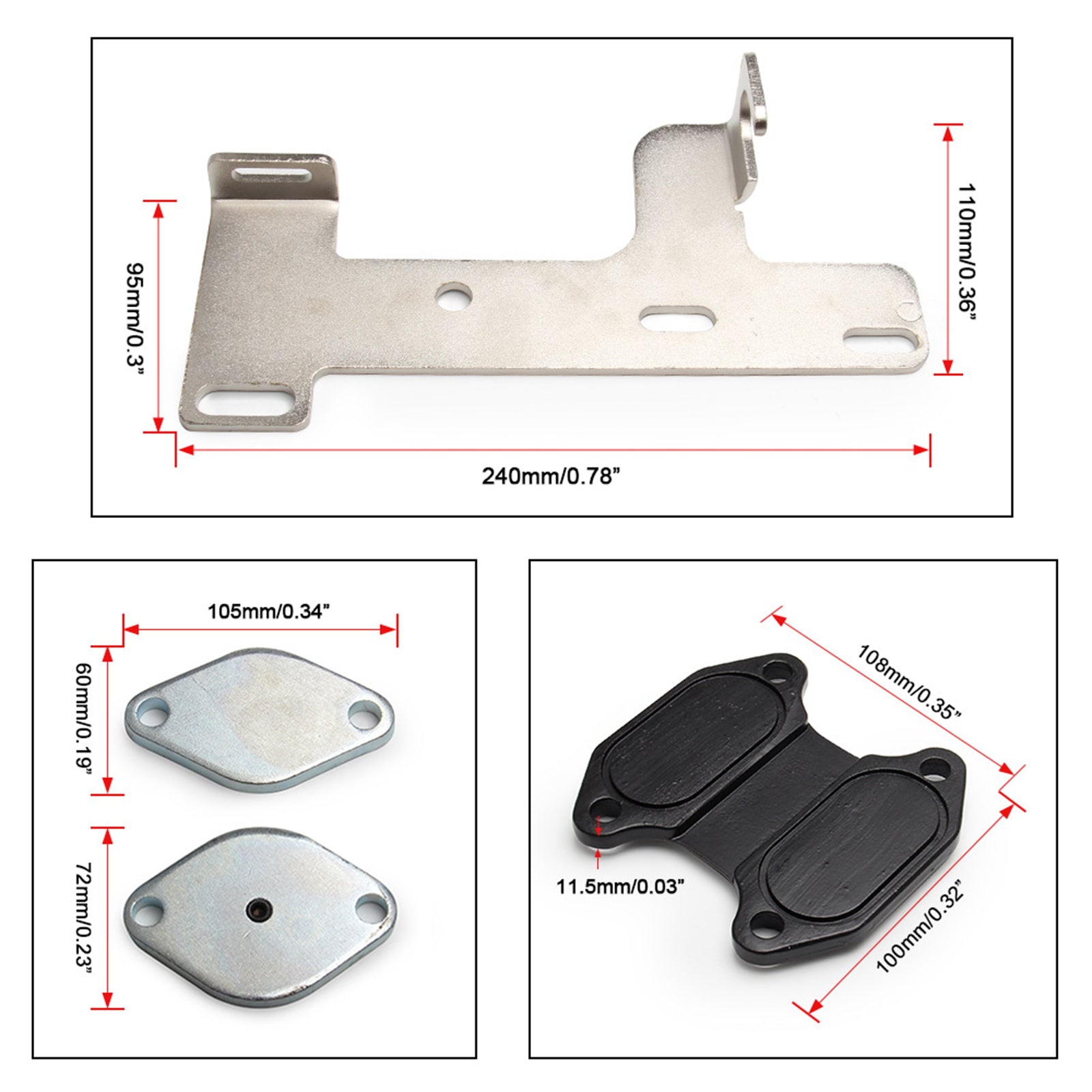 EGR-Löschkit für Dodge Ram 2500 3500 6,7 l Diesel Cummins 2010–2014 - 0