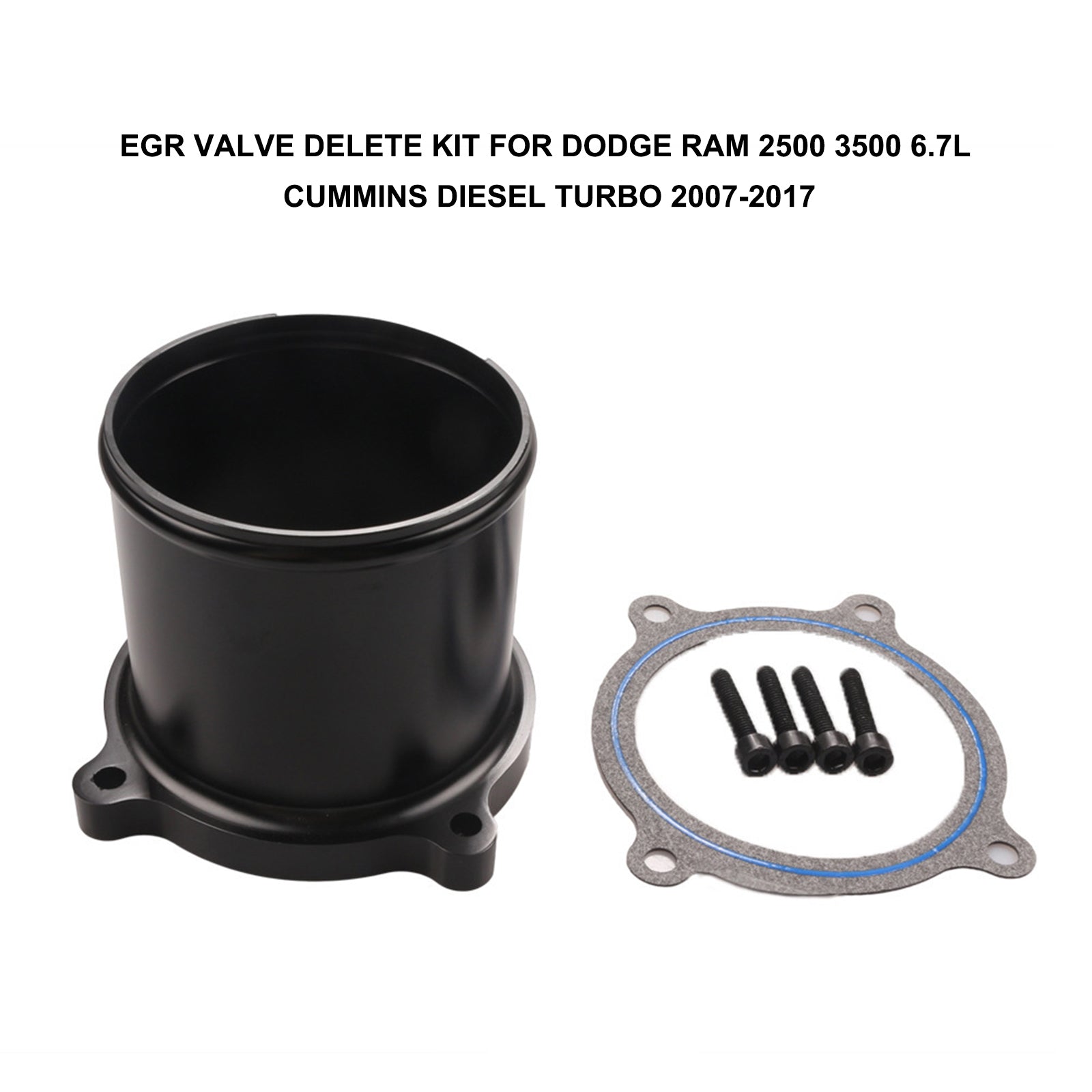 Dodge 2007-2017 Ram 2500 3500 6.7L Cummins Diesel Turbo EGR Valve Delete Kit