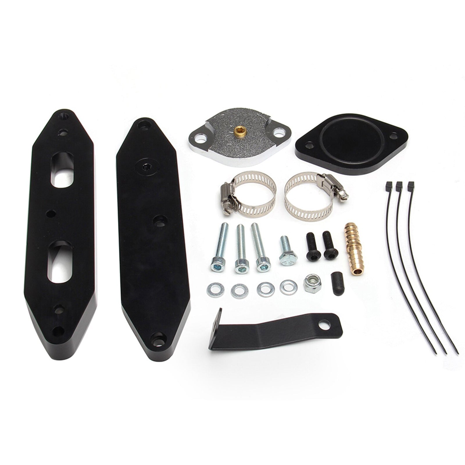 Ford 2011-2023 F-250 F-350 F-450 F-550 Super Duty 6.7L Powerstroke Diesel EGR Delete Kit w/Radiating pipe