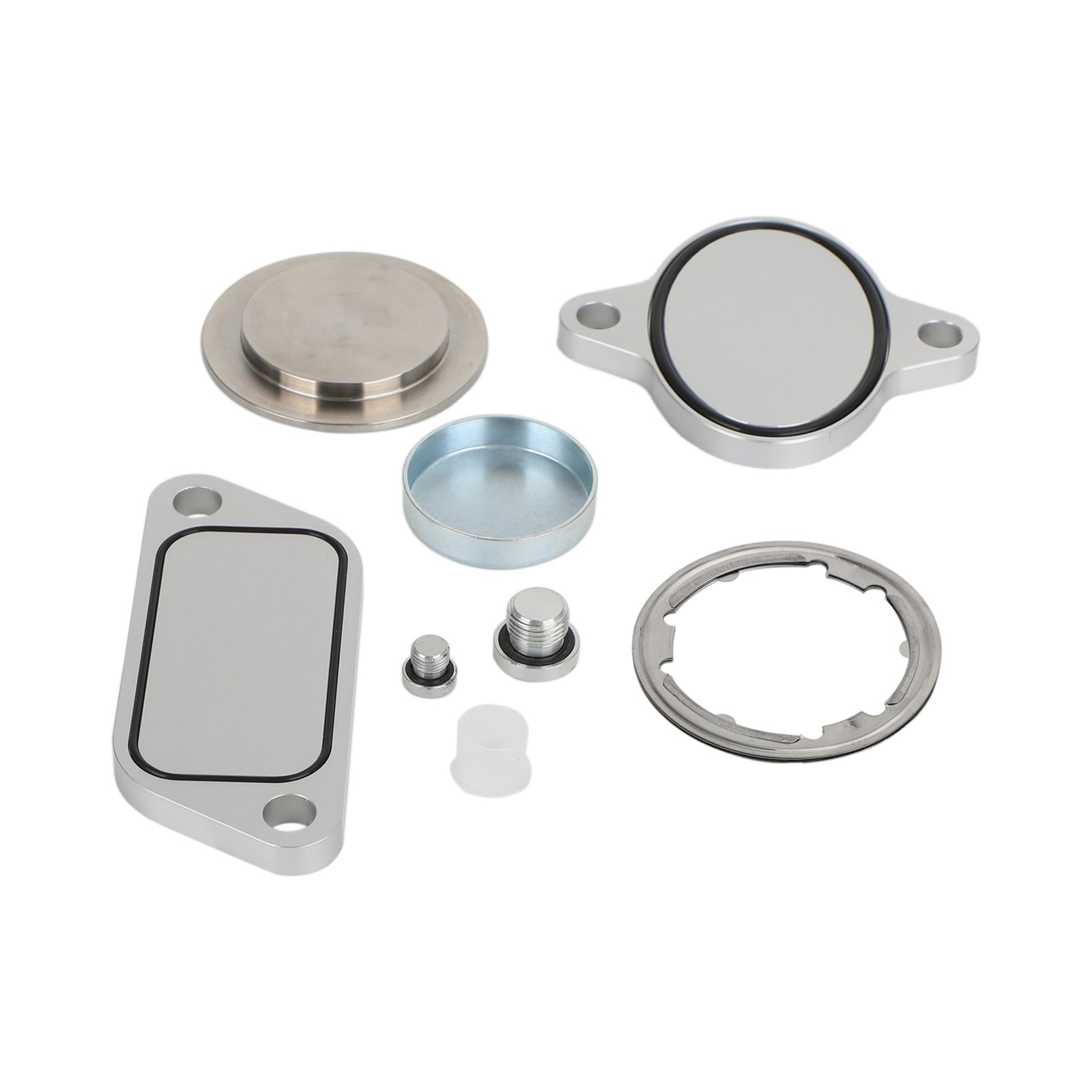 Volvo Peterbilt Mack Freightliner 2007-2010 ISX CM871 Aluminum EGR Plug Kit Stage 2 Plates and Plugs