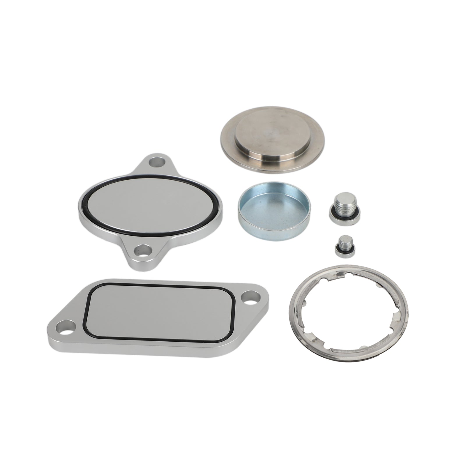 Volvo Peterbilt Mack Freightliner 2007-2010 ISX CM871 Aluminum EGR Plug Kit Stage 2 Plates and Plugs