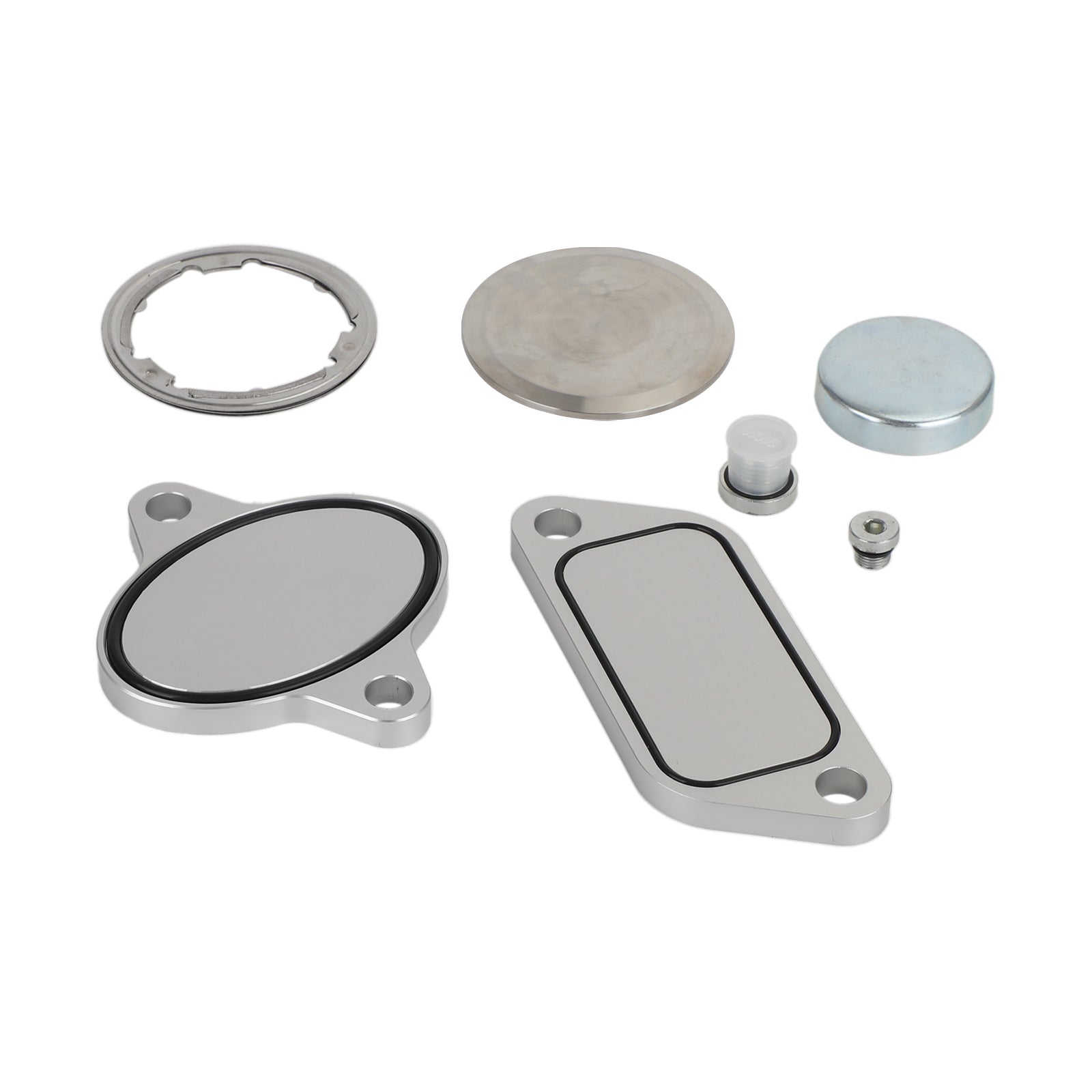 Volvo Peterbilt Mack Freightliner 2007-2010 ISX CM871 Aluminum EGR Plug Kit Stage 2 Plates and Plugs