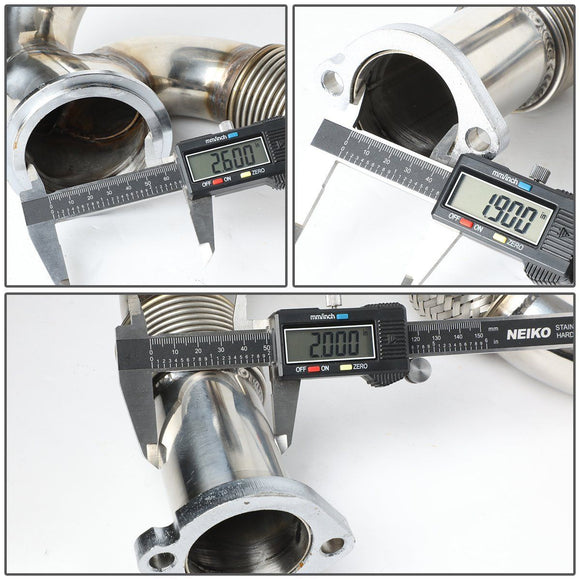 Kit de suppression de la recirculation des gaz d'échappement (EGR) avec tuyau en Y pour Ford Excursion 6.0L V8 Diesel (2003-2005)