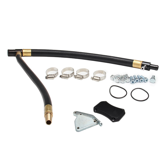Kit de suppression et de refroidissement EGR avec tuyau de montée pour Chevrolet Silverado 2500HD 3500HD 6,6 L 2011-2015