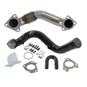 Chevrolet 2007.5-2010 Silverado 2500 3500 LMM 6.6L Duramax EGR Delete Kit & Passenger Up-Pipe & Intake Tube