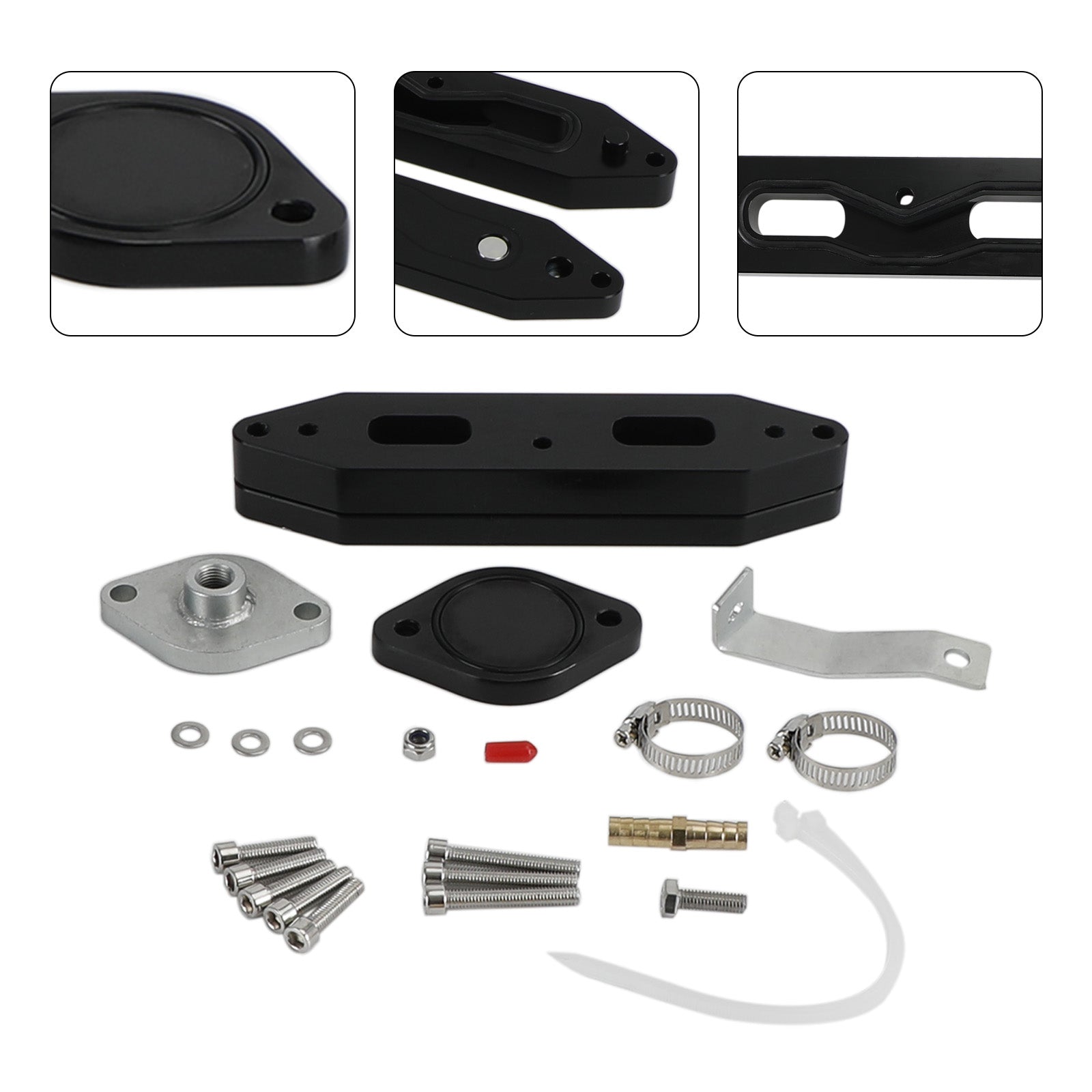 Ford 2011-2023 F-250 F-350 F-450 Super Duty 6.7L Powerstroke Diesel EGR Delete Kit - 0