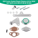 BMW N47 N47S 2.0 D E81 87 88 82 90 E84 EGR Cooler Gasket Repair Replace Kit-11