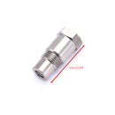 Lot de 2 entretoises de capteur d'O2 M18 x 1,5 pour voyant de contrôle du moteur CEL avec convertisseur catalytique-2