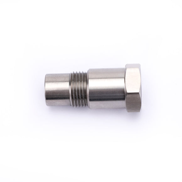 Lot de 2 entretoises de capteur d'O2 M18 x 1,5 pour voyant de contrôle du moteur CEL avec convertisseur catalytique