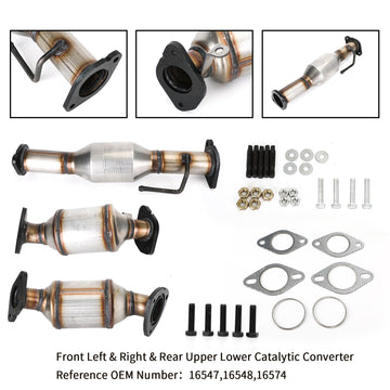 Catalyseur arrière gauche/droite 16547/16548 pour Saturn Outlook 3,6 L 6 cylindres (2007-2010) - 0