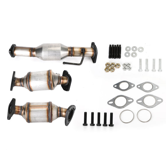 GMC 2007–2017 Acadia 3,6 l 6 Zylinder, alle 3 links, rechts, hinten, Katalysator 16547 16548