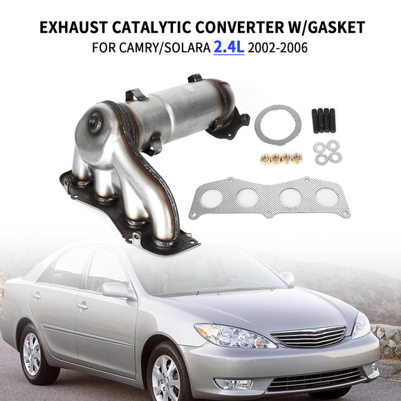 674050 Toyota Camry 2007-2009 2362CC l4 GAS DOHC Naturally Aspirated Catalytic Converter W/Gasket