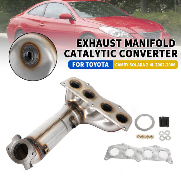 674050 Toyota Camry 2007-2009 2362CC l4 GAS DOHC Naturally Aspirated Catalytic Converter W/Gasket