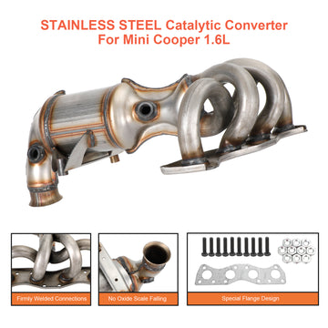 Mini 2007–2015 Cooper 1,6 l Abgaskatalysator ohne Turbo - 0