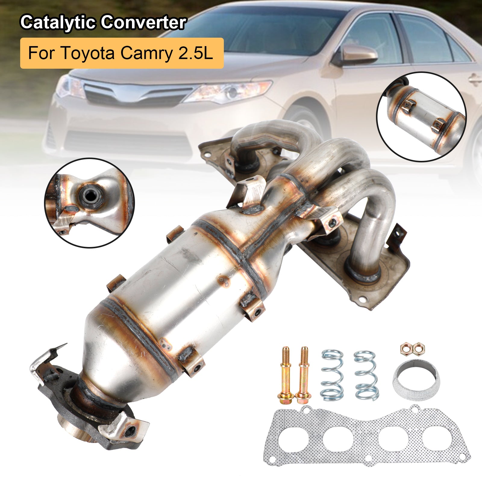 Toyota 2012-2017 Camry 2.5L Manifold Catalytic Converter