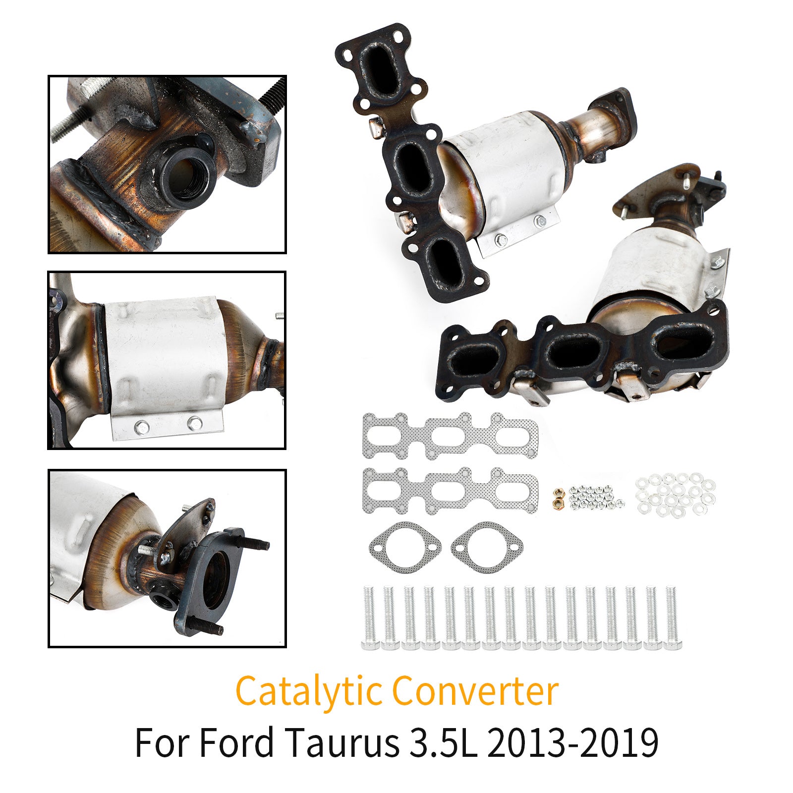 Lincoln 2013-2016 MKZ 3.7L 674255 674256 2PCS Frontkatalysator