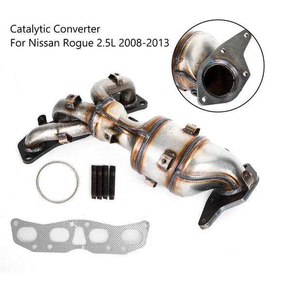 Collecteur d'échappement avec catalyseur avant pour Nissan Rogue 2.5L 2008-2013 (641428)