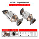 Convertisseur catalytique avant conducteur et passager pour Suzuki Equator 4.0L 2009-2012-2