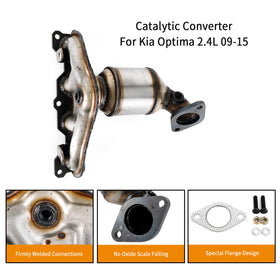 Convertisseur catalytique de collecteur pour Kia Optima 2,4 L (2009-2015) - 0