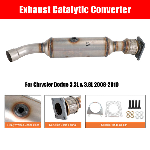 Chrysler 2008-2010 Town & Country 3.3L & 3.8L 47846 Catalytic Converter