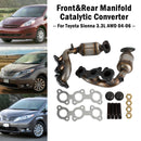 Front & Rear Catalytic Converter for Toyota 2004-2006 Sienna 3.3L AWD-14