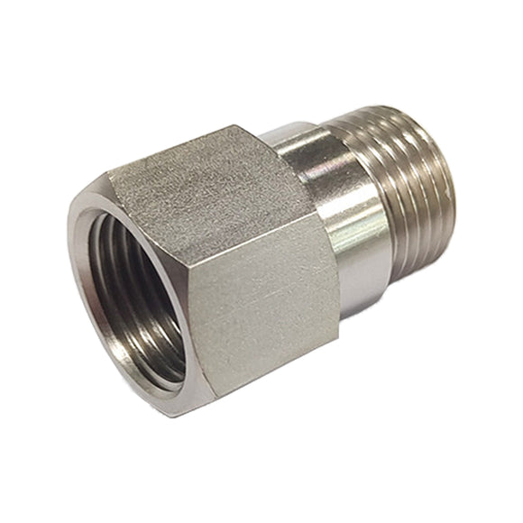 Rallonge de tuyau de test de capteur d'oxygène O2 34 mm, adaptateur, entretoise, bouchon M18 x 1,5