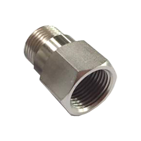 Rallonge de tuyau de test de capteur d'oxygène O2 34 mm, adaptateur, entretoise, bouchon M18 x 1,5