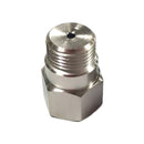 Lot de 2 rallonges de tube de test pour capteur d'oxygène O2 34 mm, adaptateur, entretoise M18 x 1,5-13