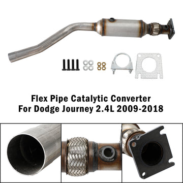Dodge 2009-2018 Journey 2.4L Flex Pipe Catalytic Converter - 0