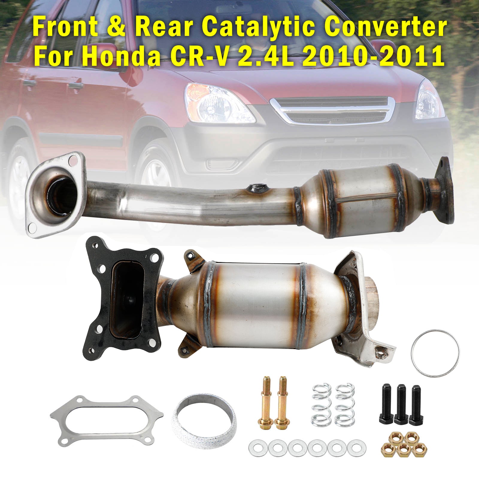 Honda 2010-2011 CR-V 2,4 l Katalysator vorne und hinten