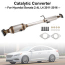 Hyundai 2015-2016 Sonata Sport Tech Sedan 4-Door 2.4L 54885 Catalytic Converter-14