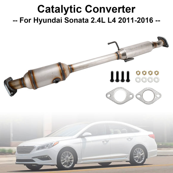 Hyundai 2015-2016 Sonata Sport Tech Sedan 4-Door 2.4L 54885 Catalytic Converter
