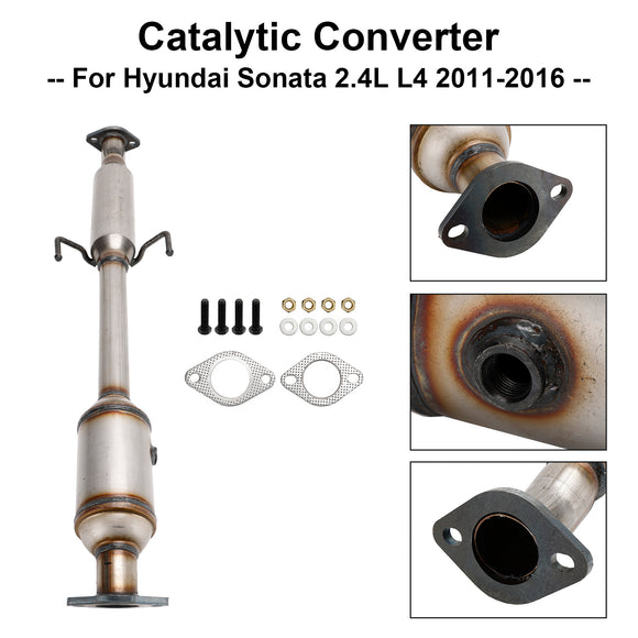 Hyundai 2015-2016 Sonata Sport Tech Sedan 4-Door 2.4L 54885 Catalytic Converter