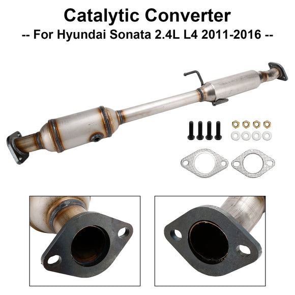 Hyundai 2015-2016 Sonata Sport Tech Sedan 4-Door 2.4L 54885 Catalytic Converter