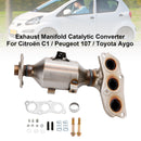 Katalysator für Toyota 2005-2014 Aygo Citroen C1 Peugeot 107 0342K0-7