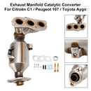 Katalysator für Toyota 2005-2014 Aygo Citroen C1 Peugeot 107 0342K0-2