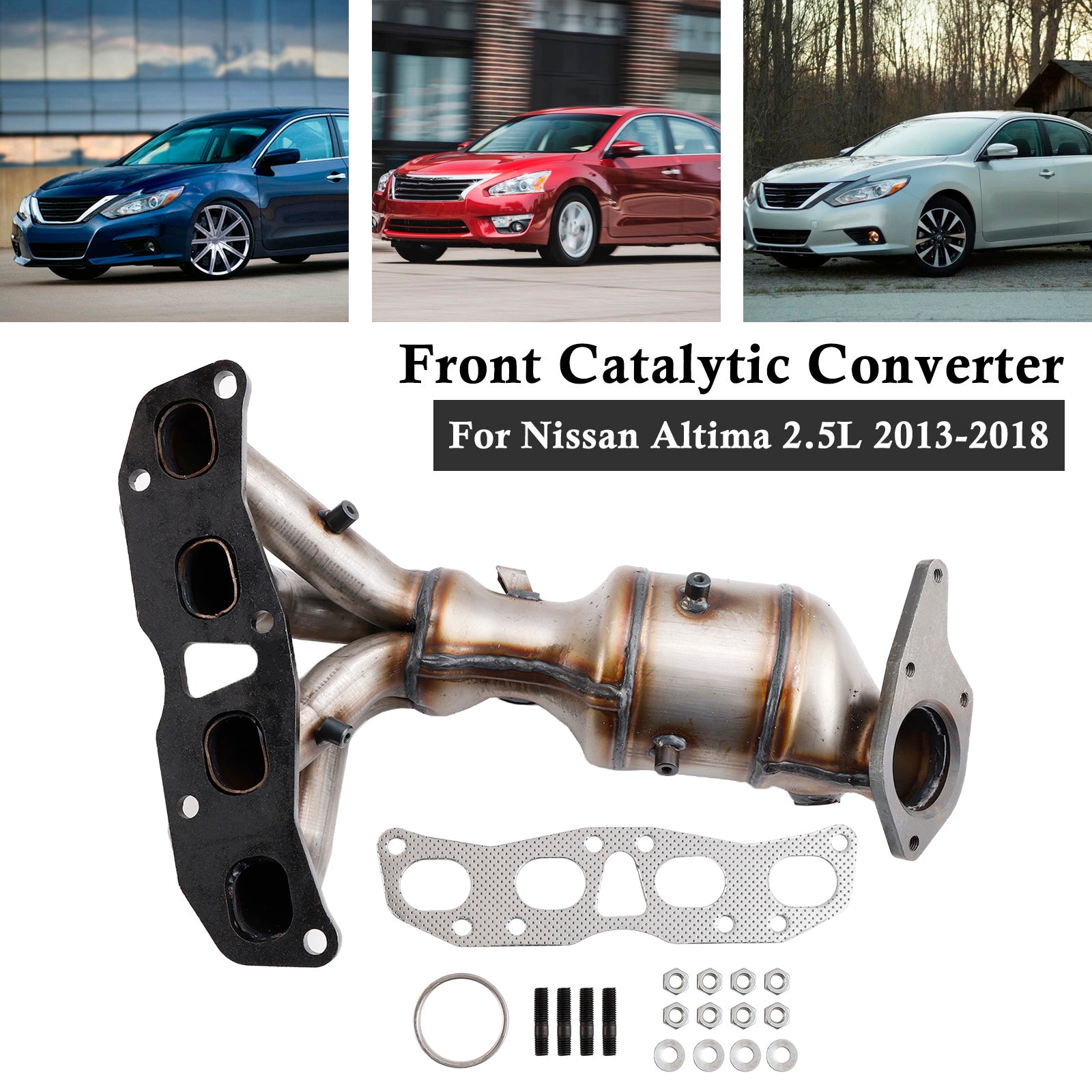 Front Catalytic Converter Direct Fit For Nissan Altima 2.5L 2013-2018