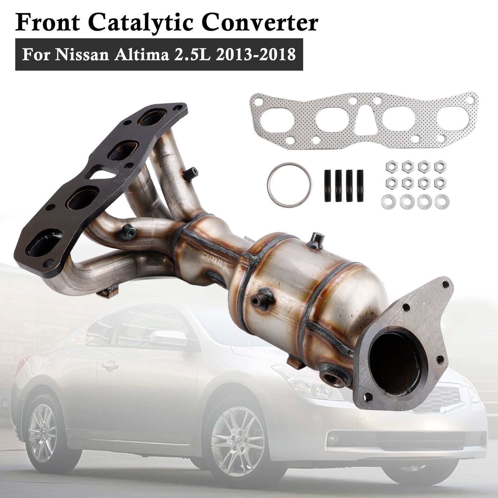 Front Catalytic Converter Direct Fit For Nissan Altima 2.5L 2013-2018