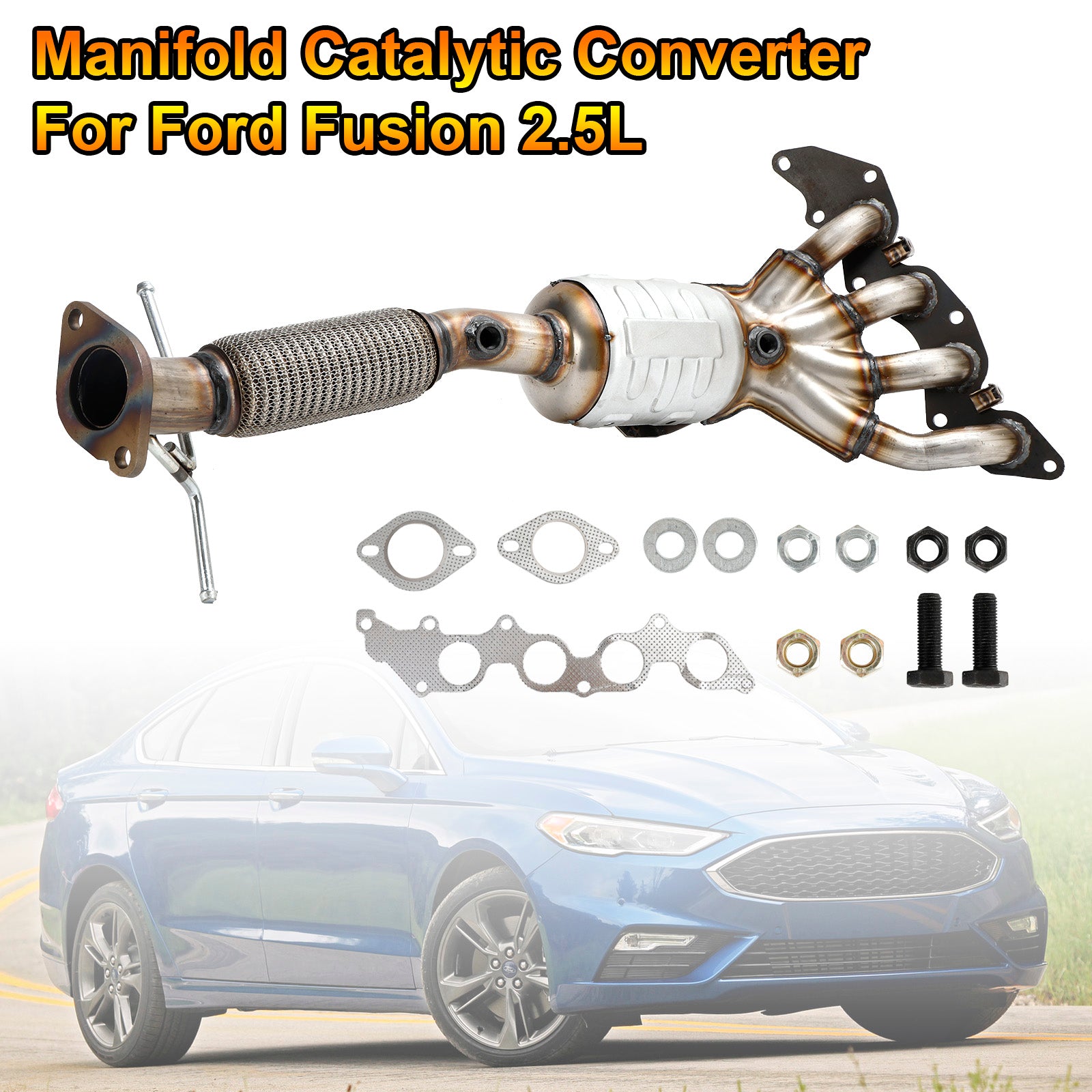 Ford 2013-2018 Fusion 2.5L 18H44-276 Manifold Catalytic Converter