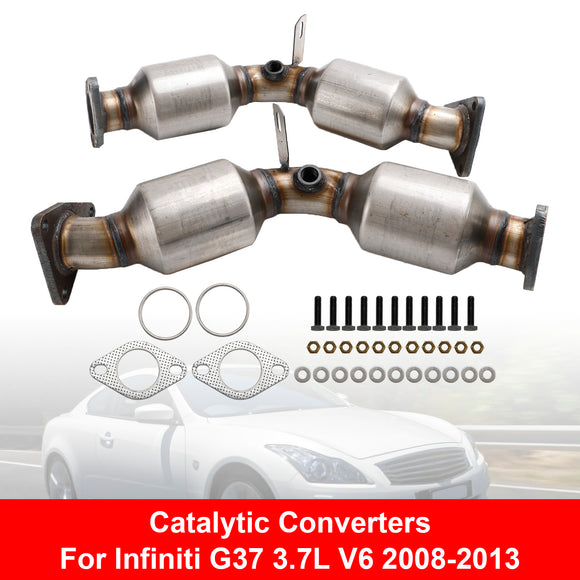 Convertisseurs catalytiques avant des deux côtés pour Infiniti G37 3,7 L 12H5484 12H5485 (2008-2013)