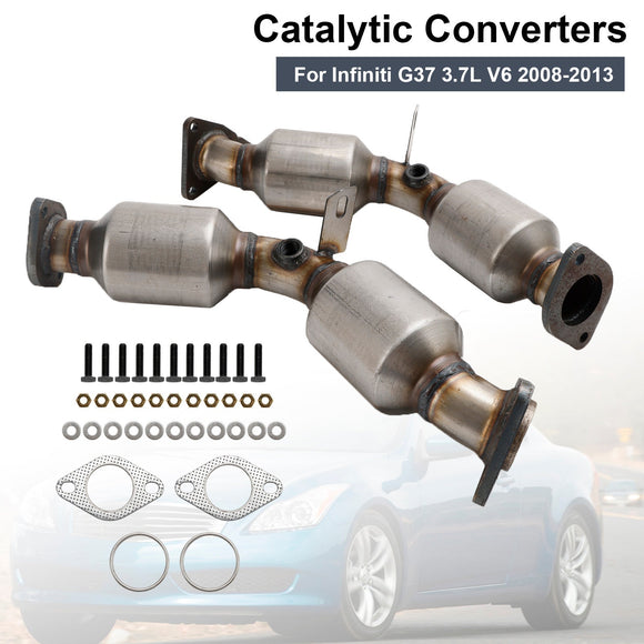 Convertisseurs catalytiques avant des deux côtés pour Infiniti G37 3,7 L V6 12H5484 12H5485 (2008-2013)