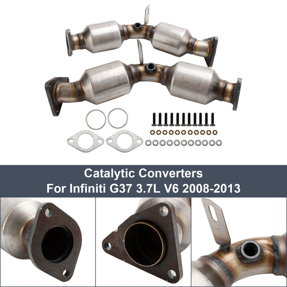 Convertisseurs catalytiques avant et arrière pour Nissan 350Z 3,5 L (12H5484 et 12H5485) (2003-2009)