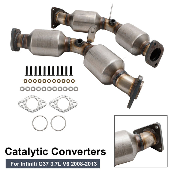 Convertisseurs catalytiques avant des deux côtés pour Infiniti M35 3.5L 12H5484 12H5485 (2006-2008)