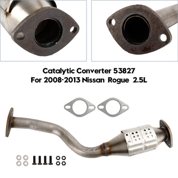 Nissan 2008-2013 Rogue 2.5L 53827 Rear Catalytic Converter - 0